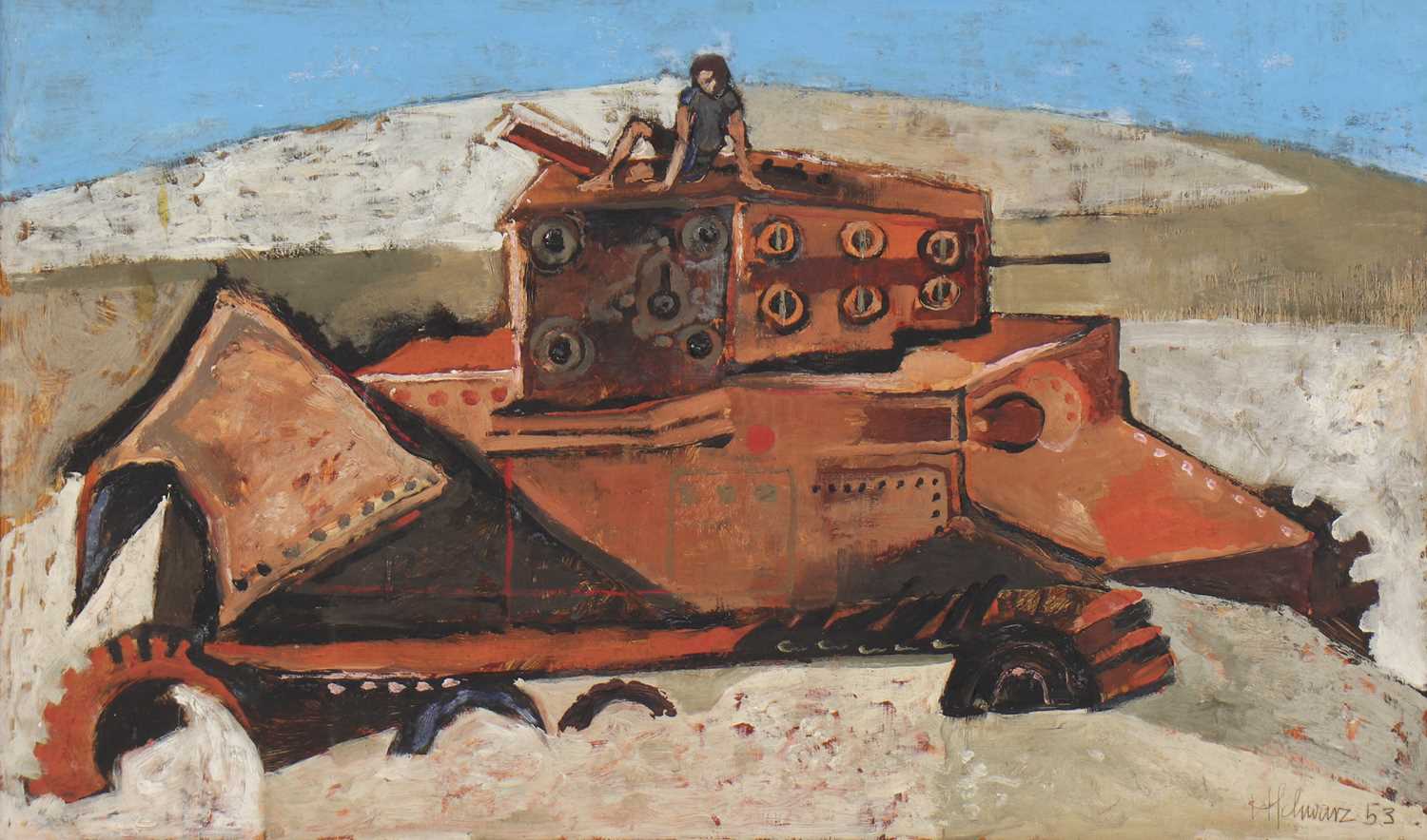 *Hans Schwarz (AustrianBritish, 19222003) Barnebys