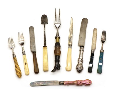 Lot 46 - Twenty-two pieces of cutlery