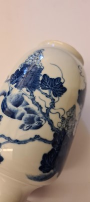 Lot 246 - One Chinese blue and white vase