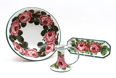 Lot 179 - A Wemyss 'Cabbage Rose' pottery bowl