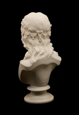 Lot 126 - A Victorian Copeland Parian ware bust