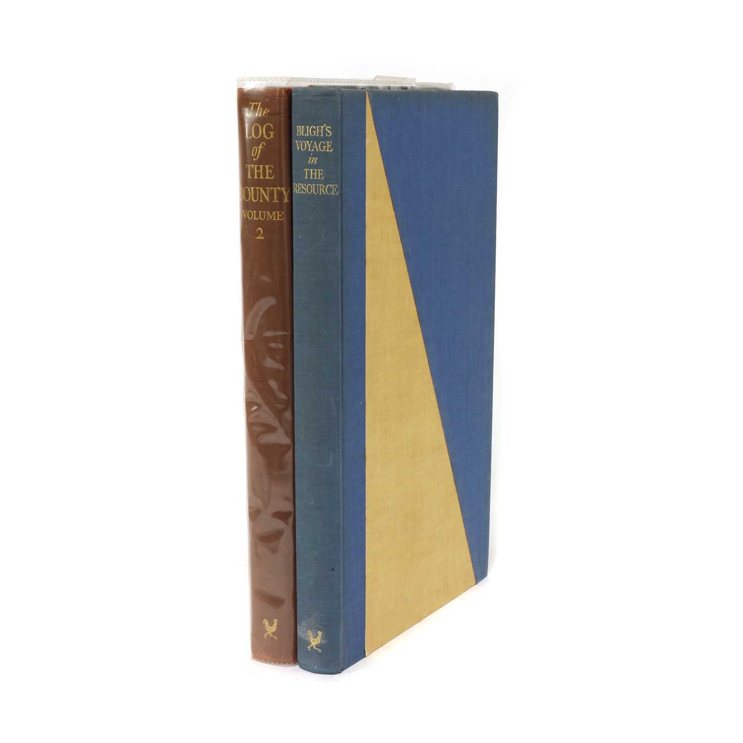 Lot 104 - GOLDEN COCKREL PRESS: 1- BLIGH S VOYAGES IN THE RESOURCE