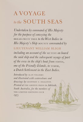 Lot 110 - BLIGH, William: A Voyage to the South Sea
