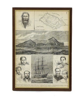 Lot 128 - MUTINY AND PITCAIRN related PRINTS, Etc.
