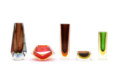 Lot 205 - A collection of Murano glass items