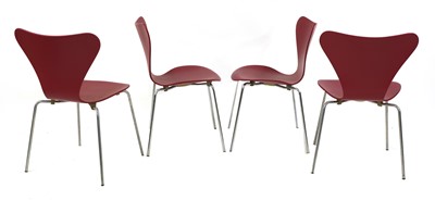 Lot 614 - Four 'Series 7' chairs