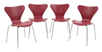 Lot 614 - Four 'Series 7' chairs