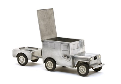 Lot 150 - A Willy's Jeep table lighter and ashtray