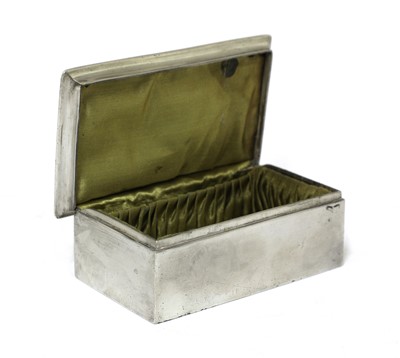 Lot 143 - A Liberty Tudric pewter and enamel jewellery box