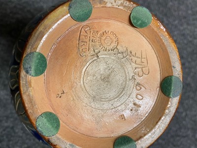Lot 50 - A Doulton Lambeth stoneware vase