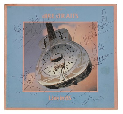 Lot 165 - A signed Dire Straits 'Live in 85' tour programme