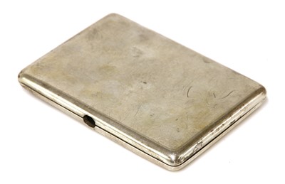 Lot 165 - A Russian silver cigarette case