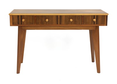Lot 442 - A walnut dressing table