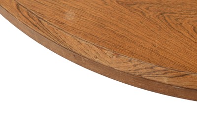 Lot 489 - A rosewood circular coffee table