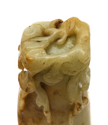 Lot 264 - A Chinese hardstone carving