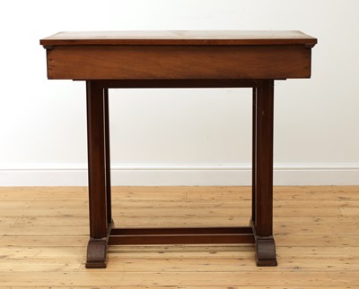 Lot 336 - An Art Deco mahogany console table