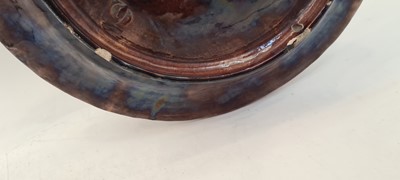 Lot 219 - A Portuguese Palissy Mafra maiolica pottery dish