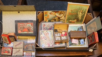 Lot 130 - Victorian and Edwardian games and puzzles