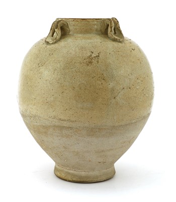 Lot 7 - A Chinese Xing ware white-glazed jar