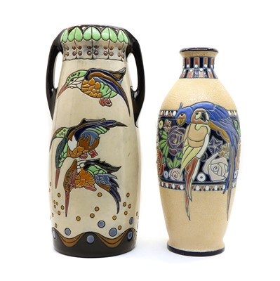 Lot 228 - Two Amphora pottery vases