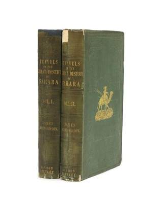 Lot 216 - Richardson, James: Travels in the Great Desert of Sahara, in the Years of 1845 and 1846.