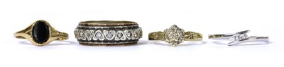 Lot 394 - Three gold rings