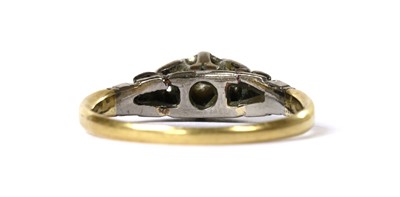 Lot 97 - A gold single stone diamond ring