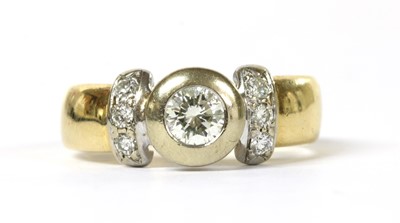 Lot 49 - An 18ct gold diamond ring