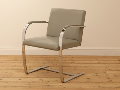 Lot 352 - A 'Brno' cantilever armchair