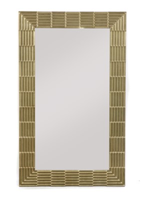 Lot 755 - A modernist-style wall mirror