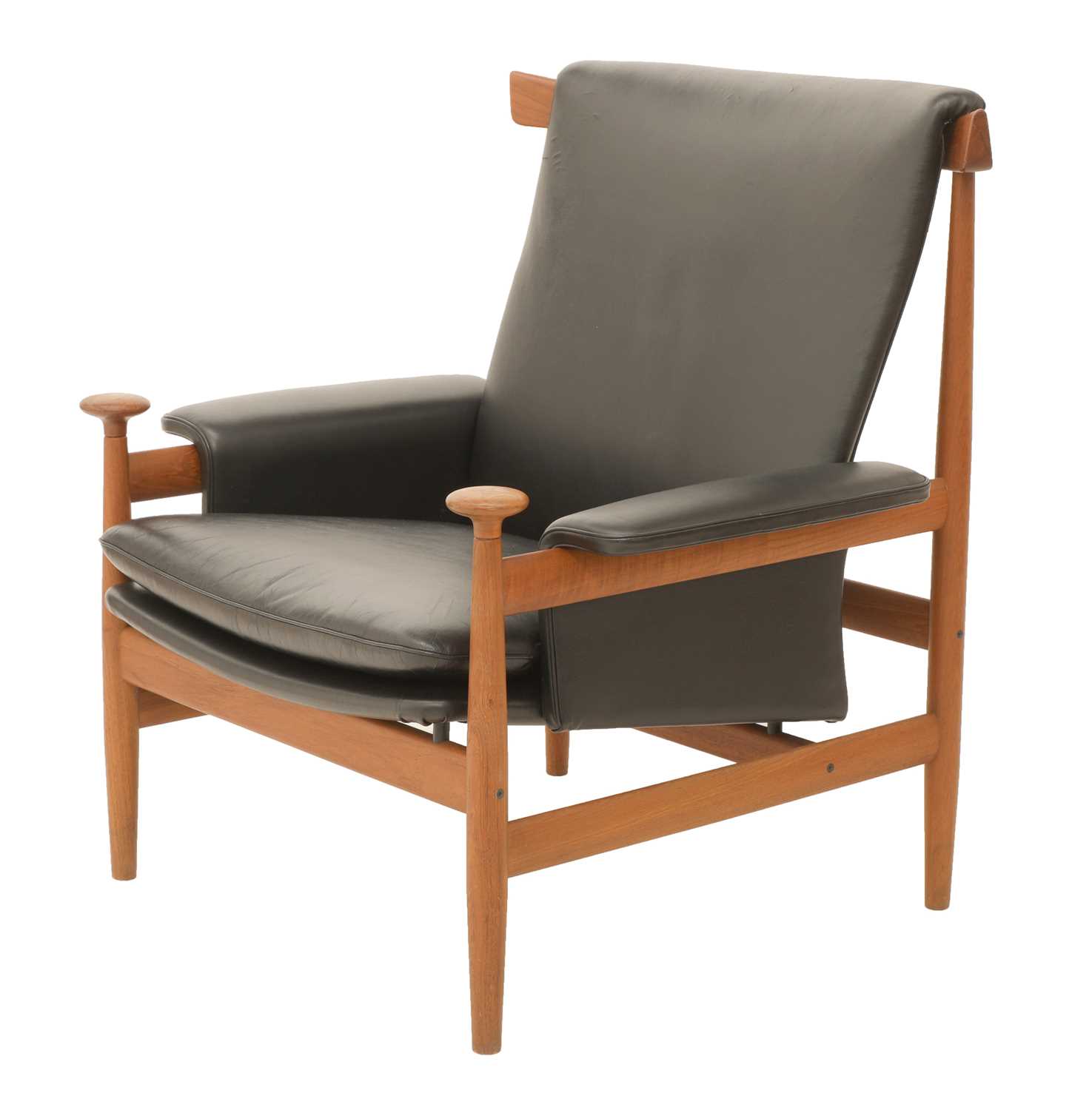 Lot 563 - A teak 'Bwana' armchair
