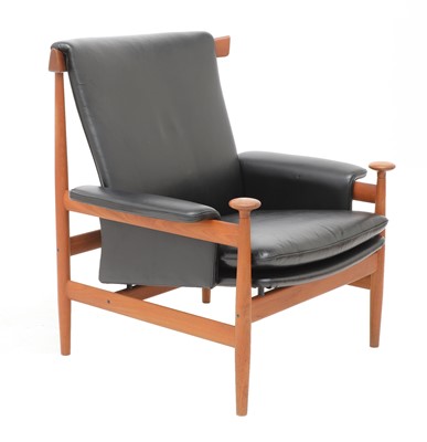 Lot 563 - A teak 'Bwana' armchair