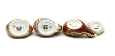 Lot 182 - A quantity of Royal Crown Derby paperweights