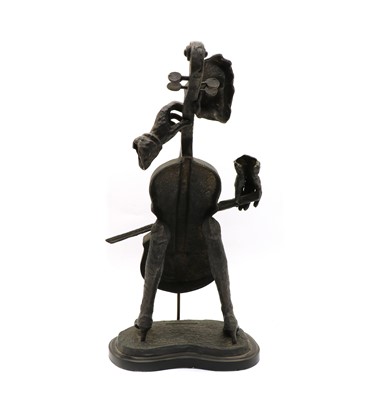 Lot 88 - A Pacific Art sculpture of a cellist