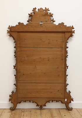 Lot 442 - An Italian giltwood mirror
