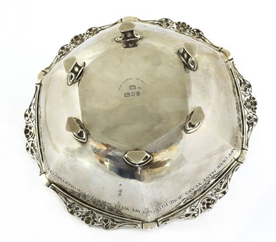 Lot 155 - An Arts and Crafts silver bowl