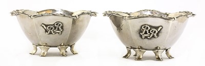 Lot 69 - A pair of Arts and Crafts silver bowls