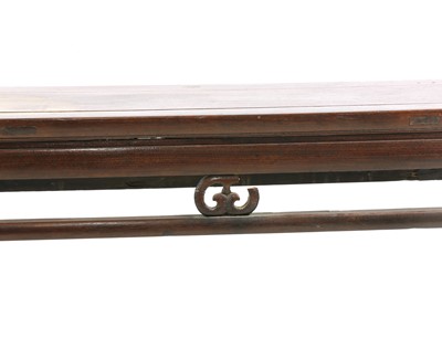 Lot 488 - A Chinese hardwood altar table
