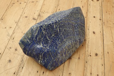 Lot 33 - A large lapis lazuli 'freeform' specimen