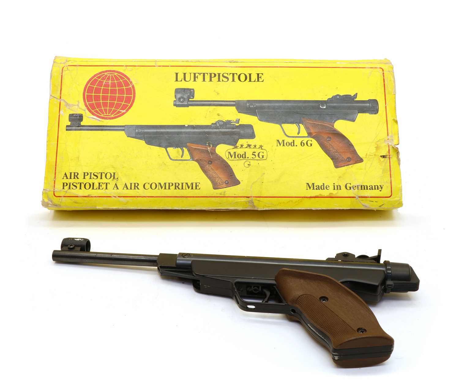 Lot 36 - A German Diana 5G air pistol