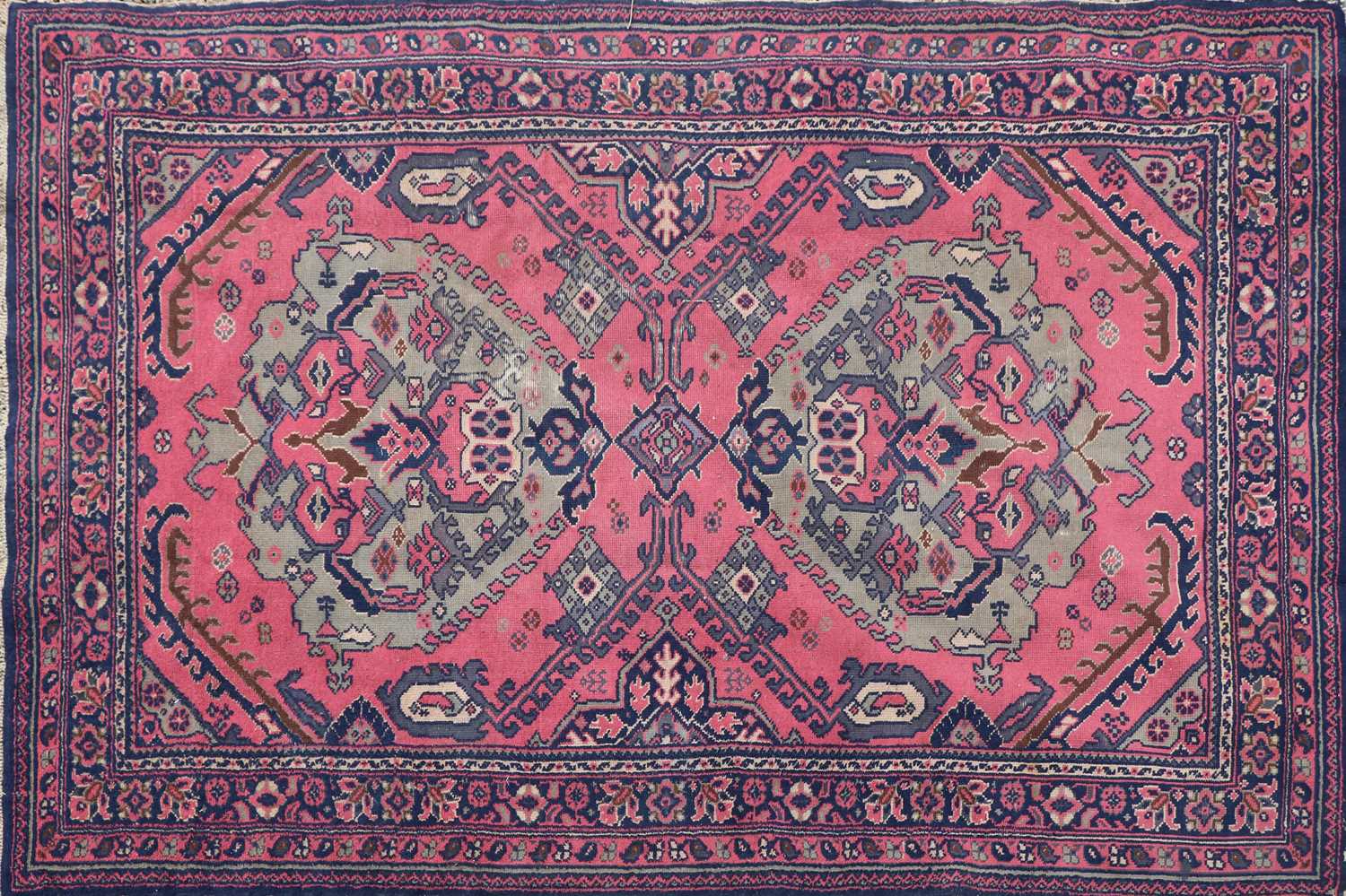 Lot 329 A North West Persian wool rug
