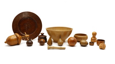 Lot 239 - A collection of treen