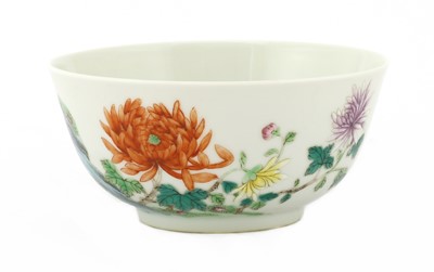 Lot 307 - A Chinese famille rose bowl