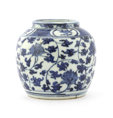 Lot 113 - A Chinese blue and white ginger jar