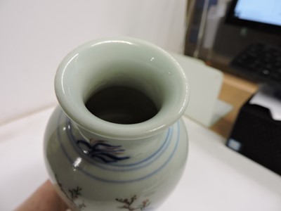 Lot 111 - A Chinese wucai vase