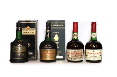 Lot 275 - A collection of Cognacs, four bottles in total