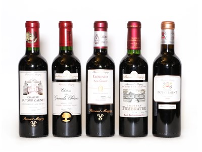 Lot 228 - A cased set of half bottles of 2020 Bernard Magrez wines, (9 half bottles, boxed)