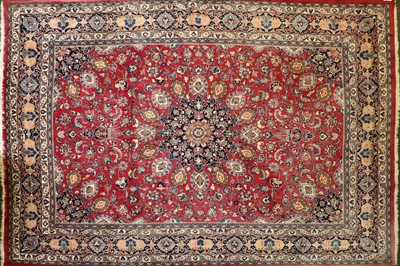 Lot 492A - An Isfahan carpet