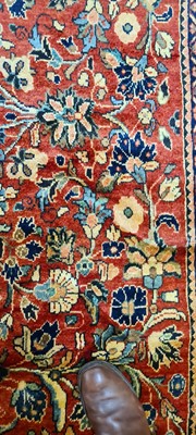 Lot 348 - A Persian wool carpet