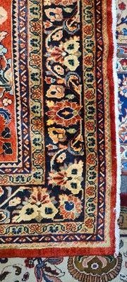 Lot 348 - A Persian wool carpet